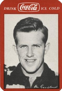 1962 Coca-Cola Geelong League Football Stars #NNO Ken Goodland Front